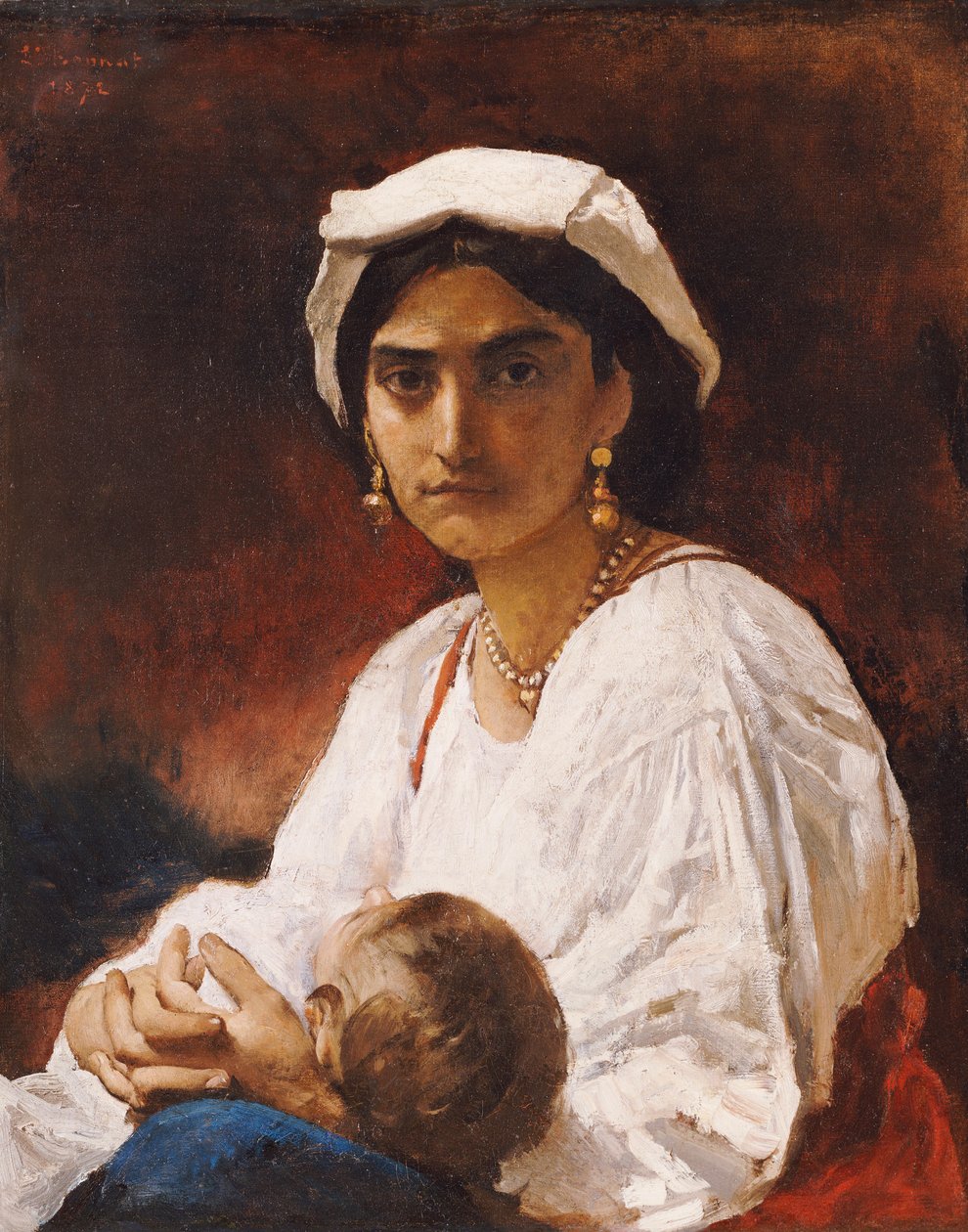 Banditens fru, 1872 av Leon Joseph Florentin Bonnat