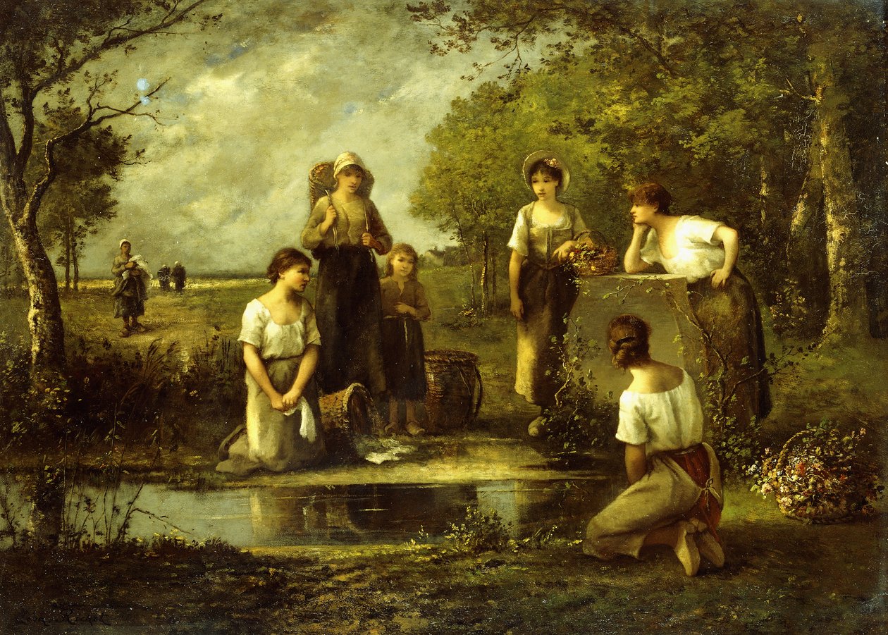 Tvätterskorna, av Leon Richet