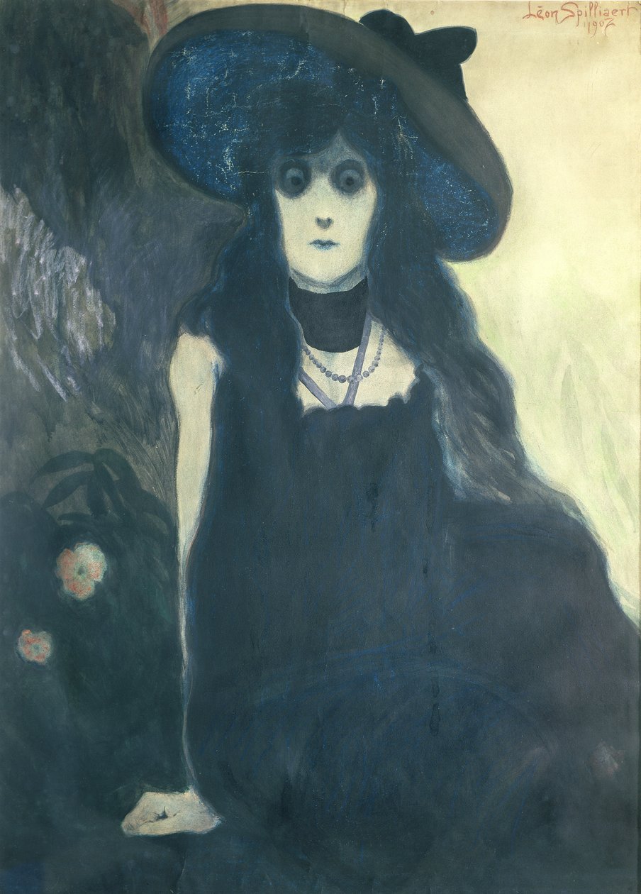 Absintdrickaren av Leon Spilliaert