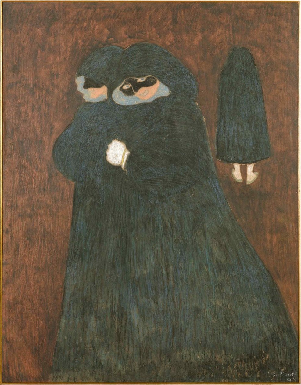 Dominos, 1913. av Leon Spilliaert