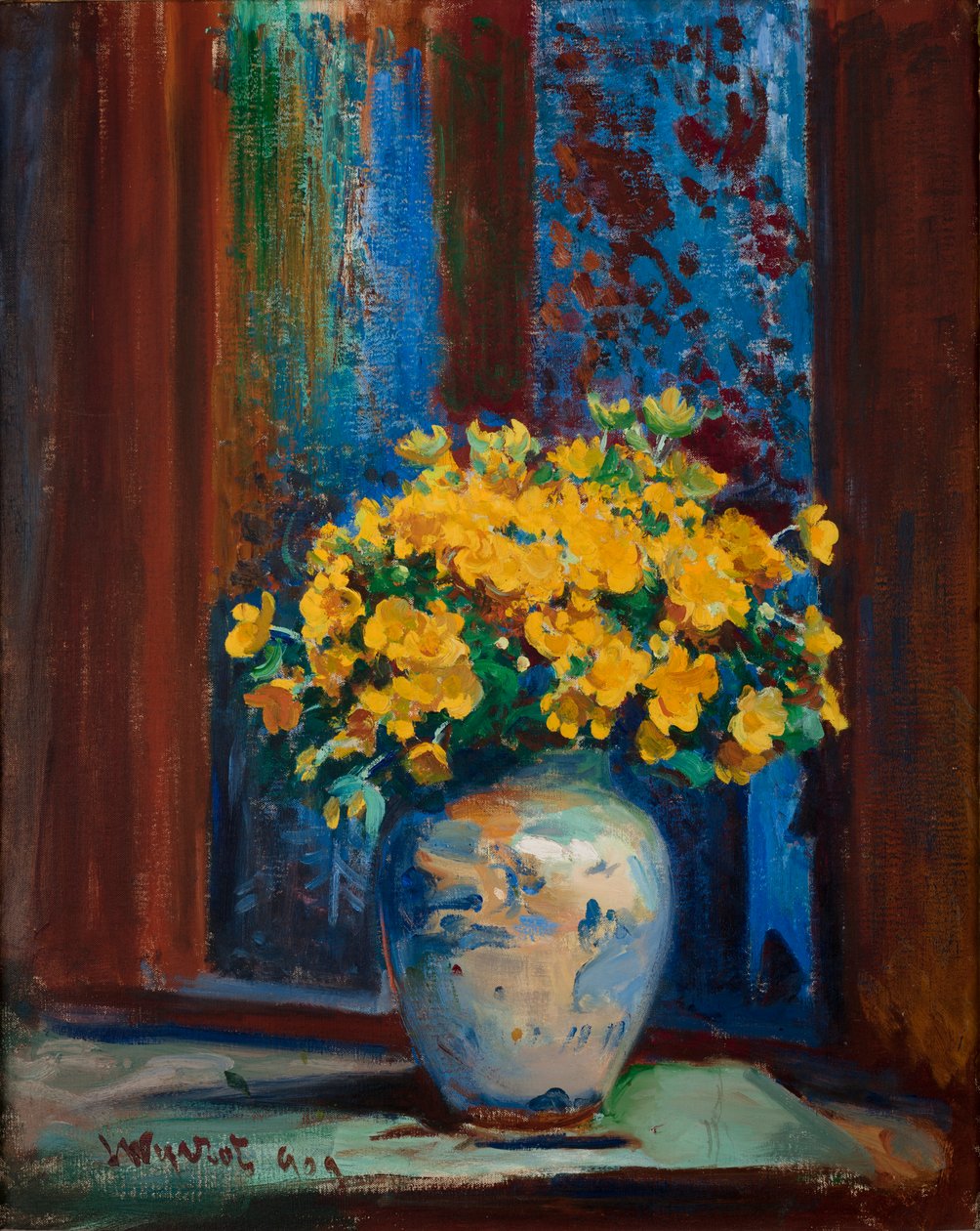 Marsh ringblommor av Leon Wyczolkowski