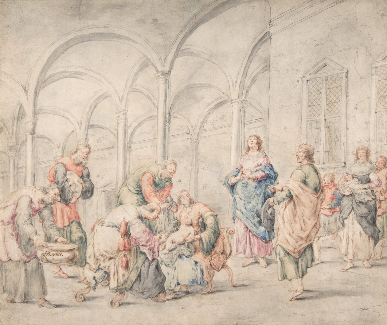 Omskärelsen, 1611-74. av Leonard Bramer