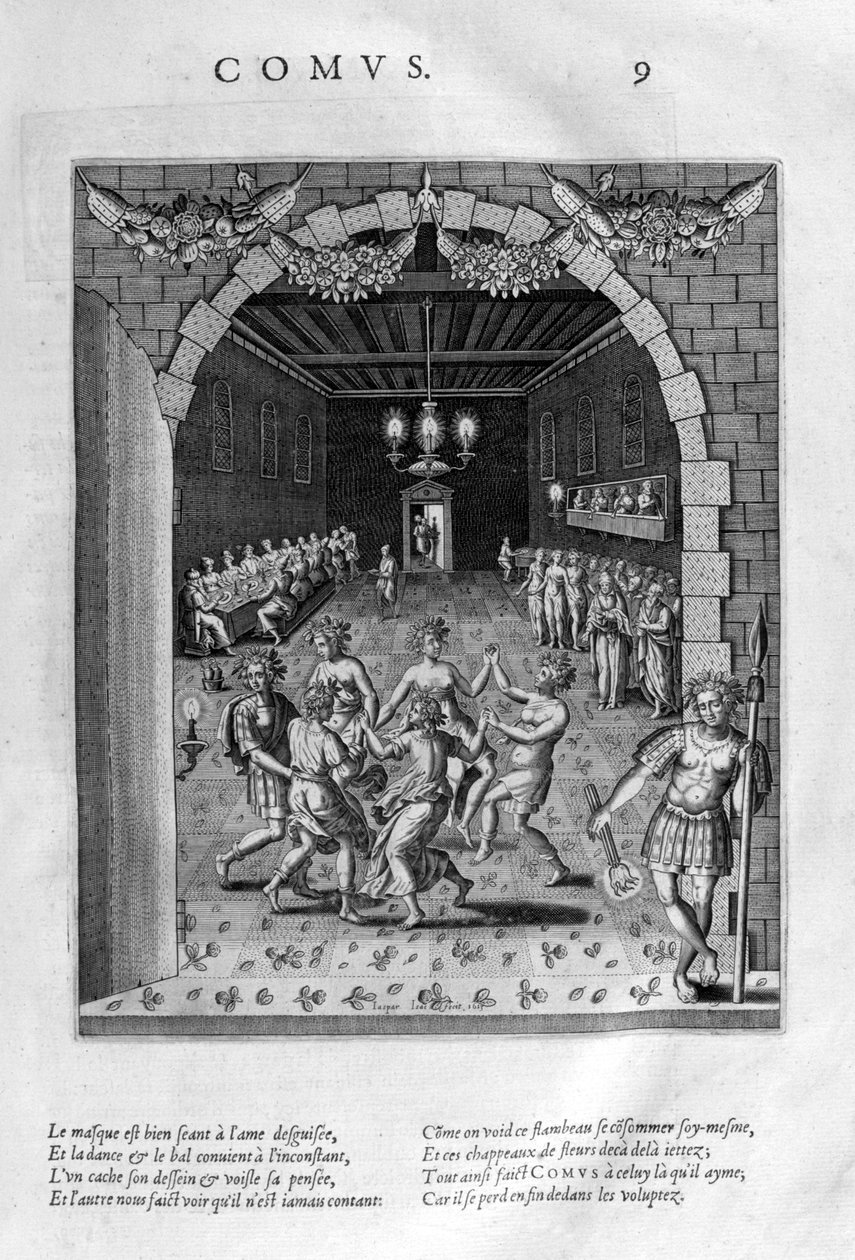 Comus, 1615 av Leonard Gaultier