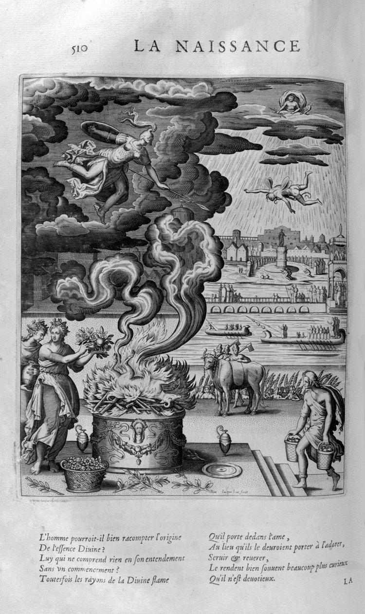 Födelse, 1615 av Leonard Gaultier