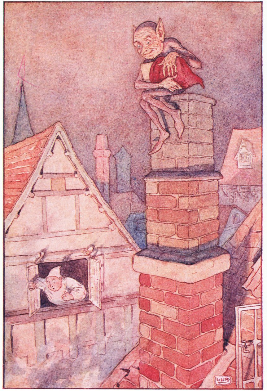 Goblin and the grocer, 1920-talet av Leonard Leslie Brooke