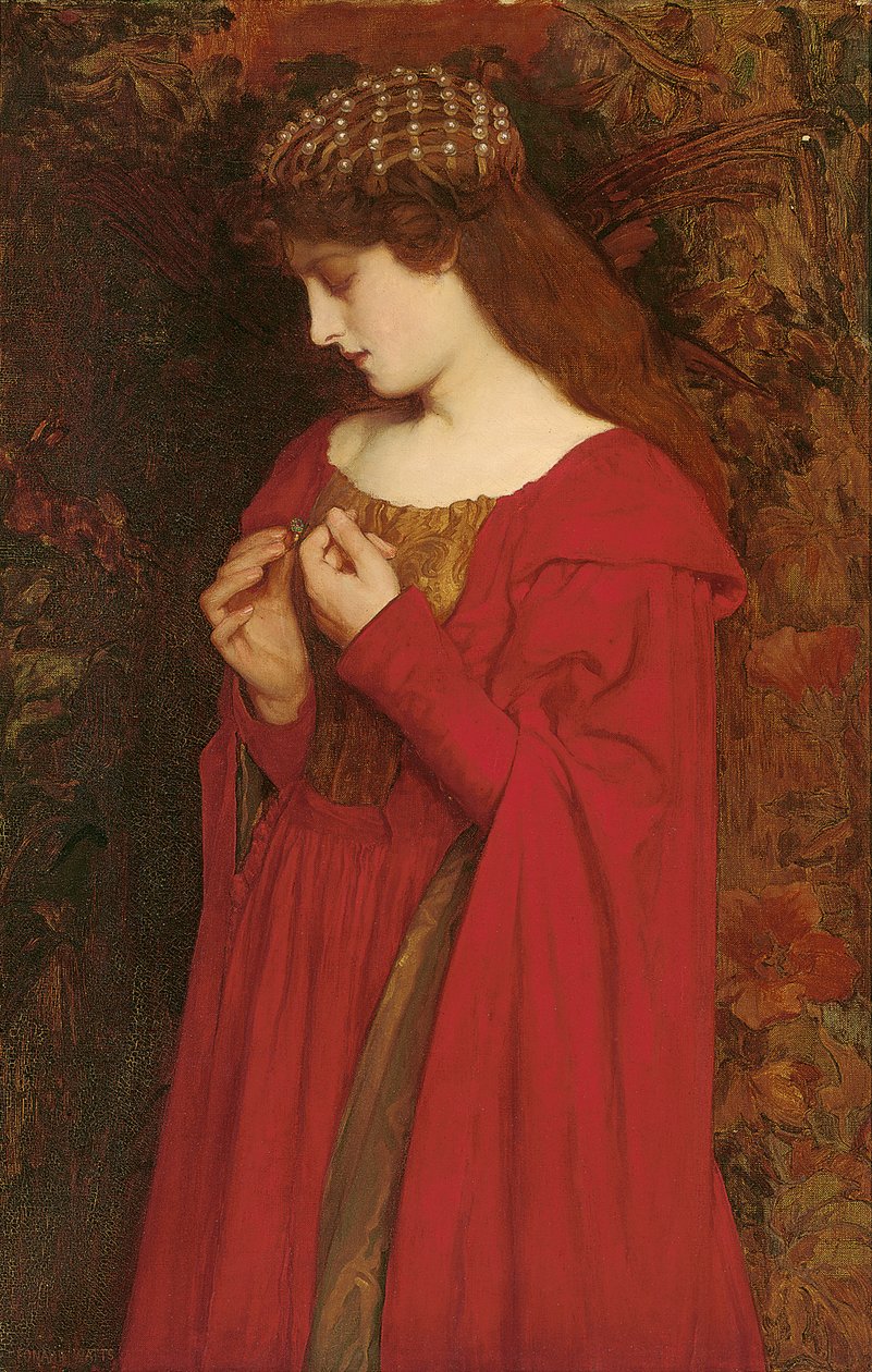 Trolovade (olja på duk) av Leonard T. Watts