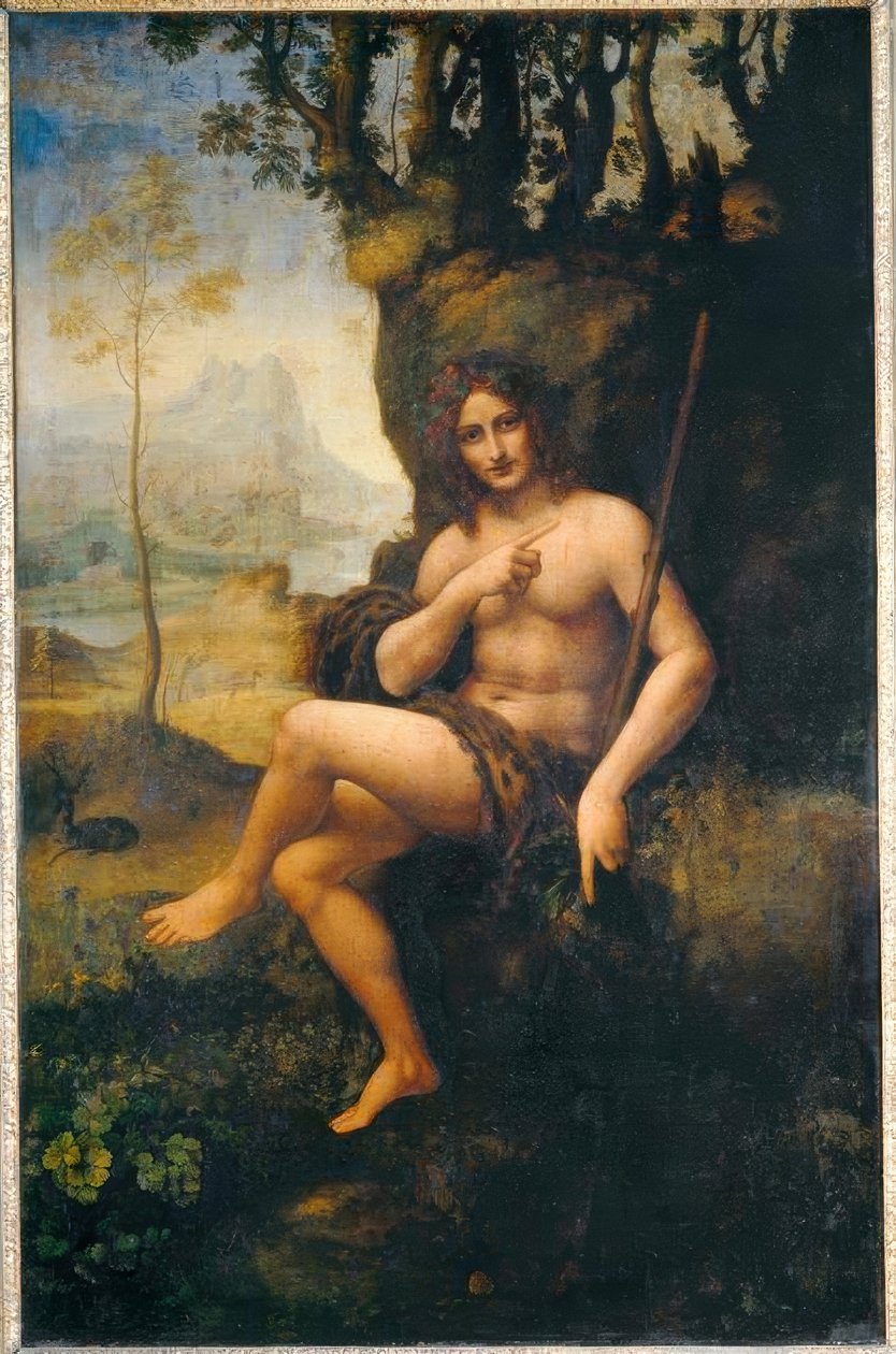 Bacchus av Leonardo da Vinci