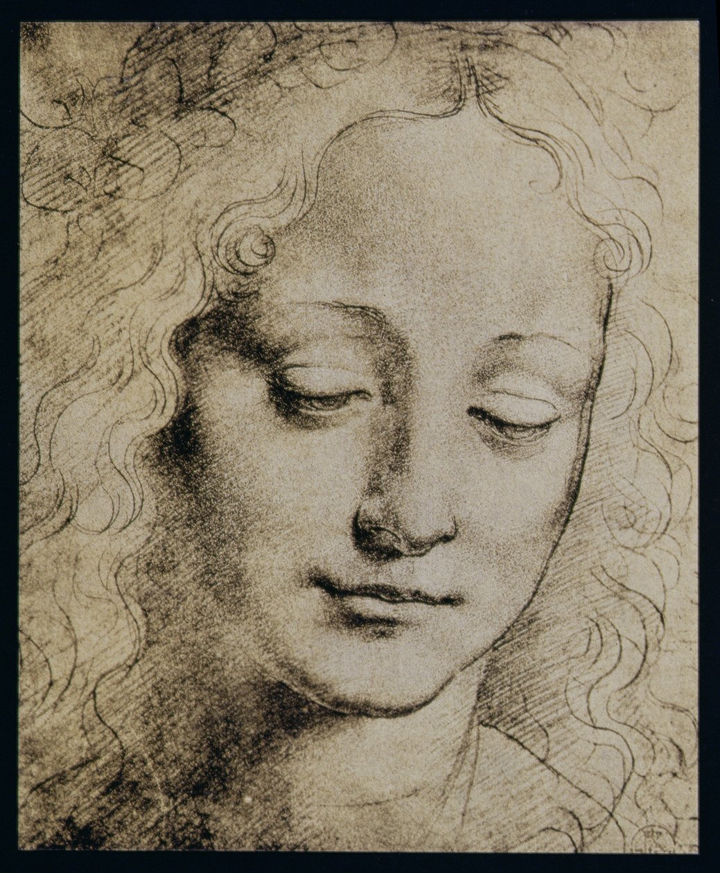 Chef för en ung flicka av Leonardo da Vinci
