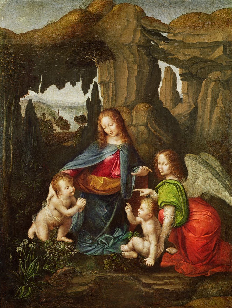 Madonna of the Rocks av Leonardo da Vinci