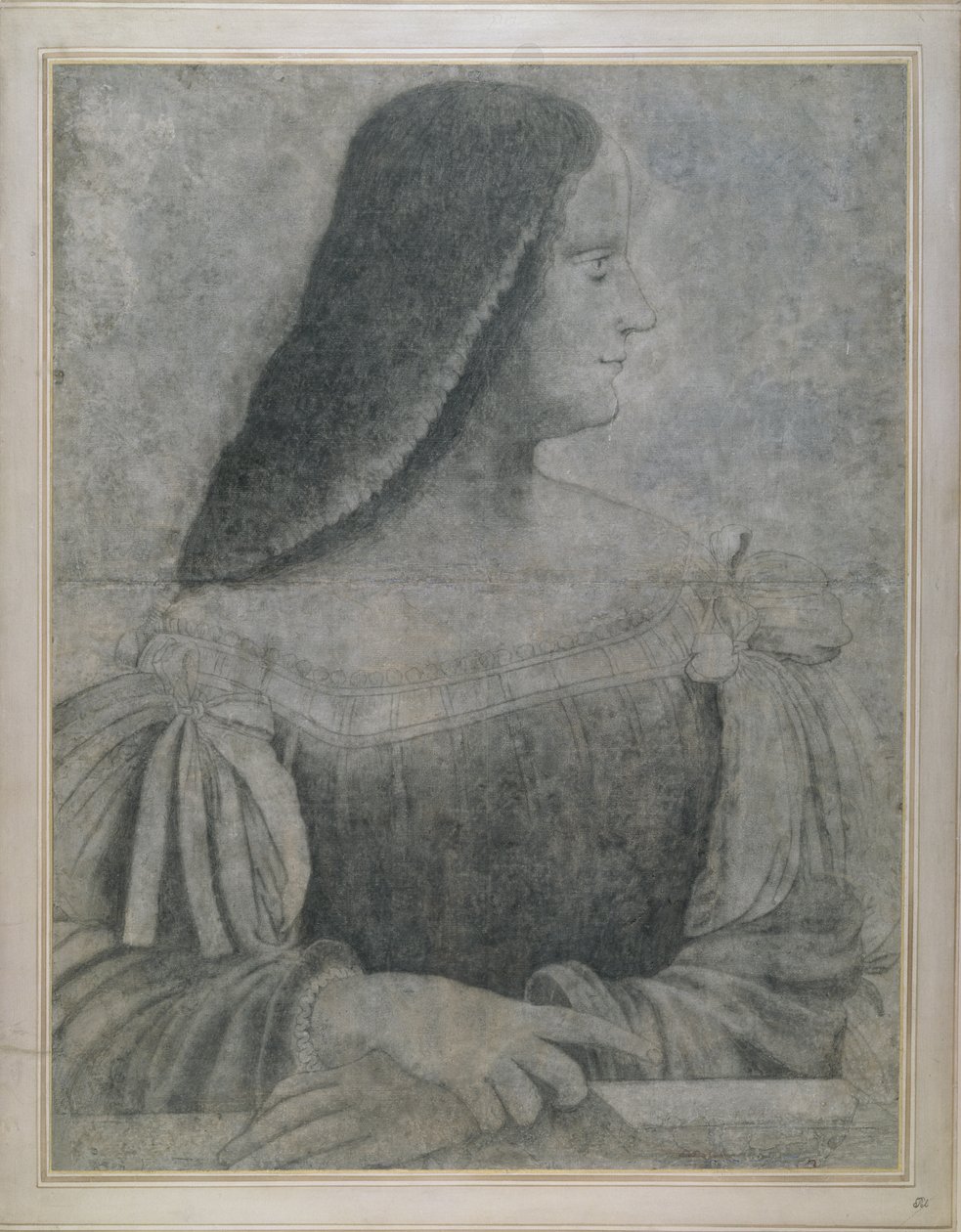 Porträtt av Isabella d