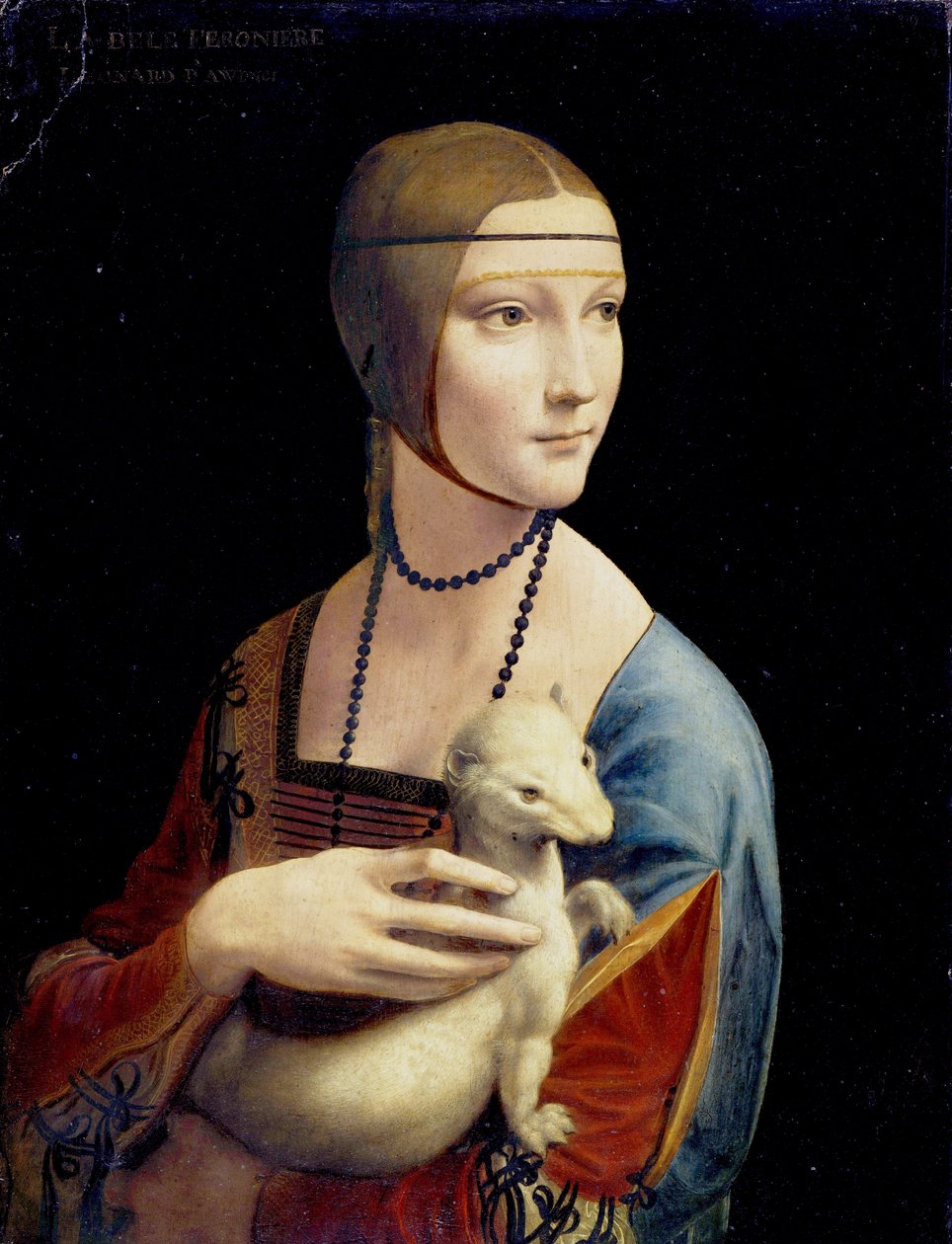 The Lady with an Ermine av Leonardo da Vinci