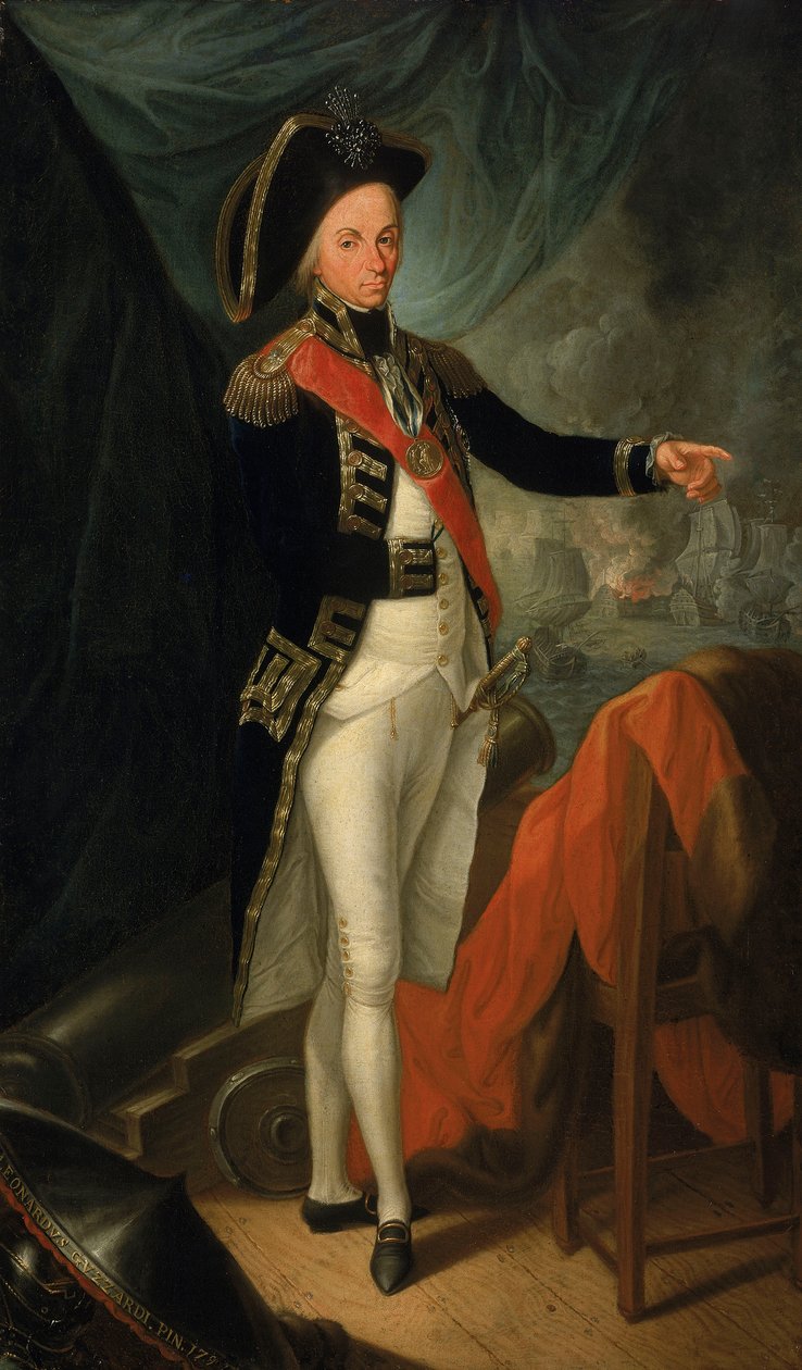 Konteramiral Horatio Nelson av Leonardo Guzzardi