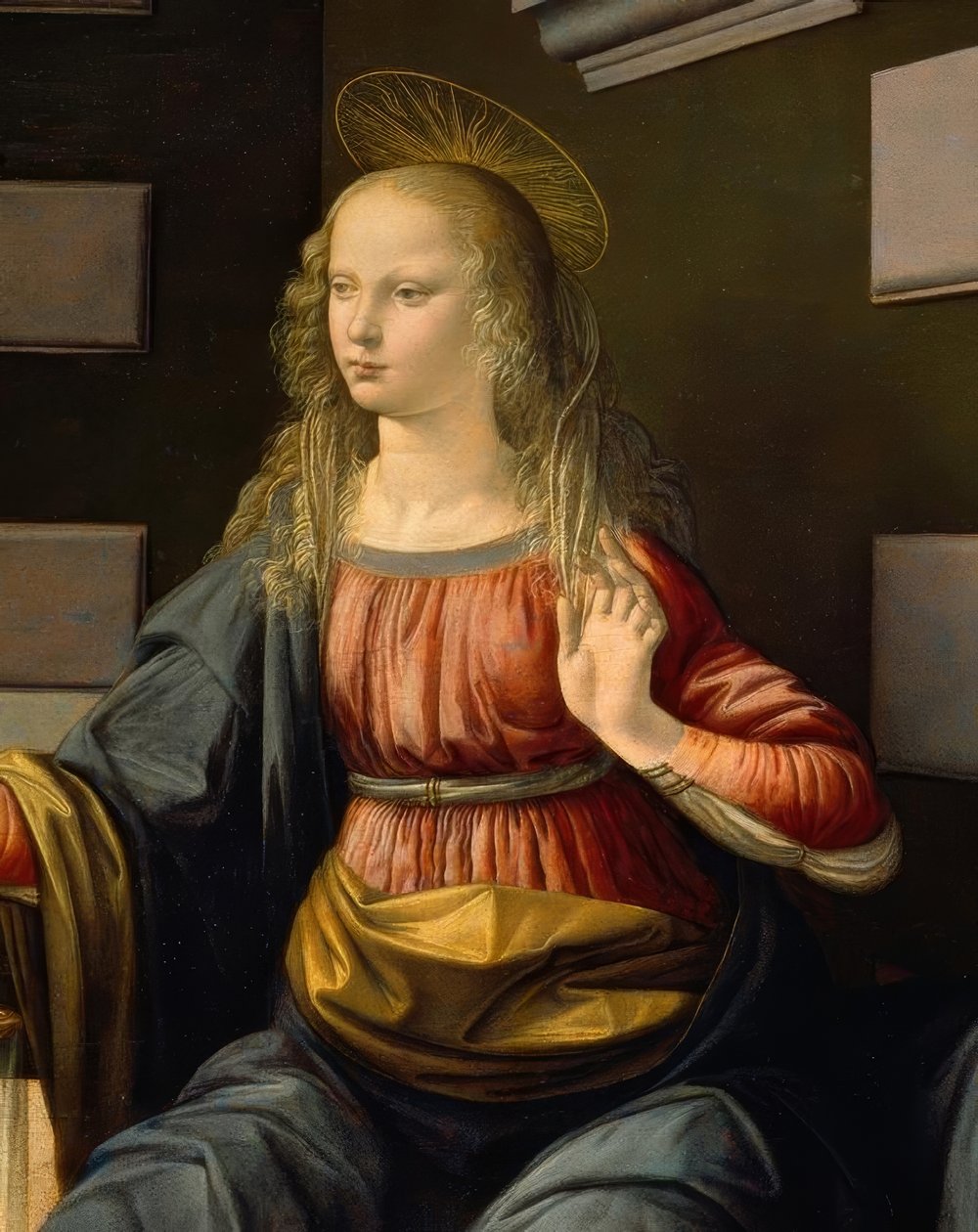 Bebådelsen av Leonardo da Vinci