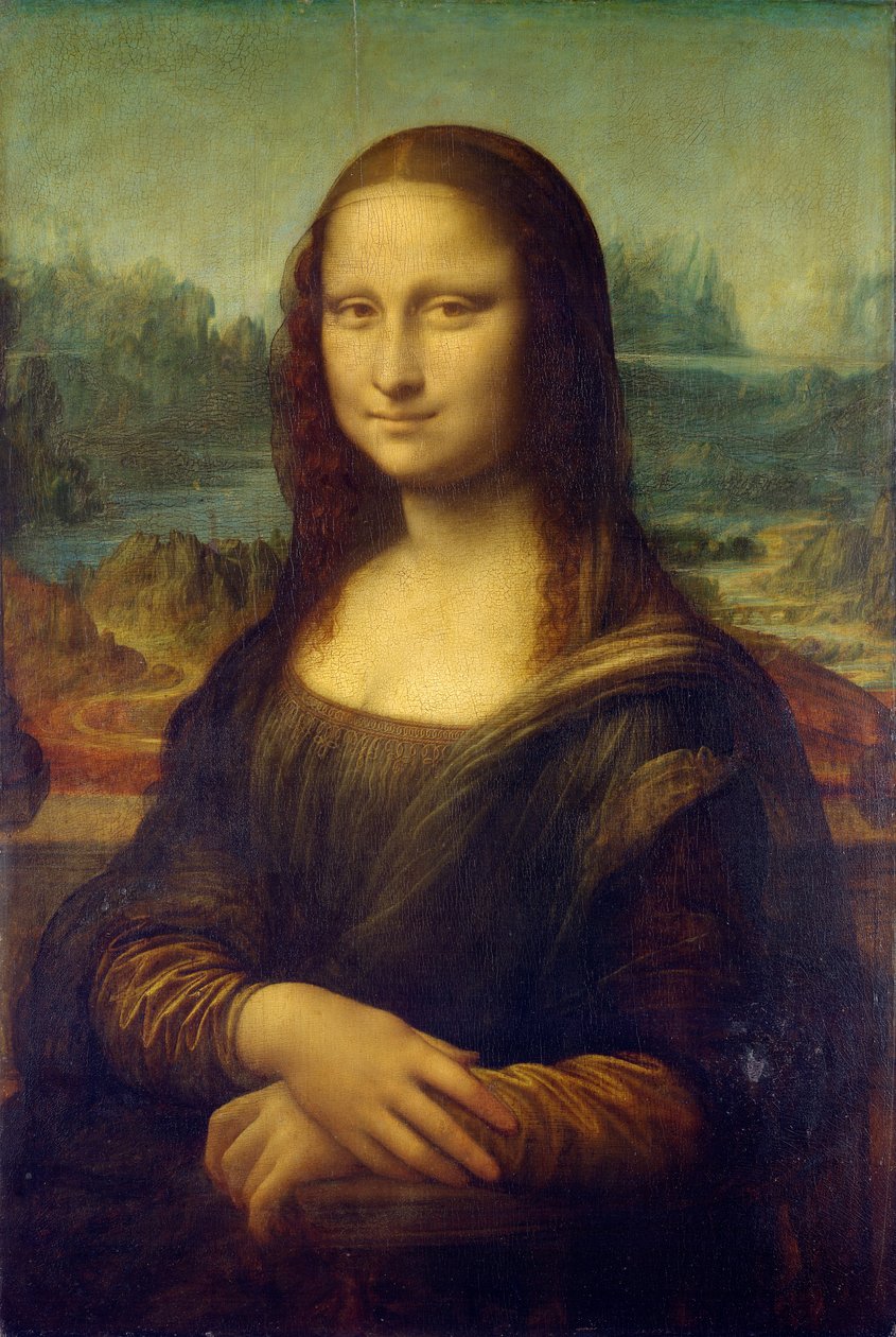 Tysk:  Mona Lisa Mona Lisa av Leonardo da Vinci