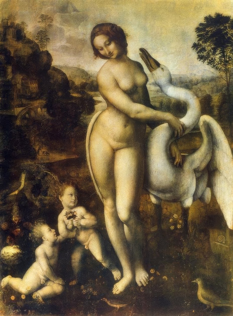 Leda med svanen av Leonardo da Vinci