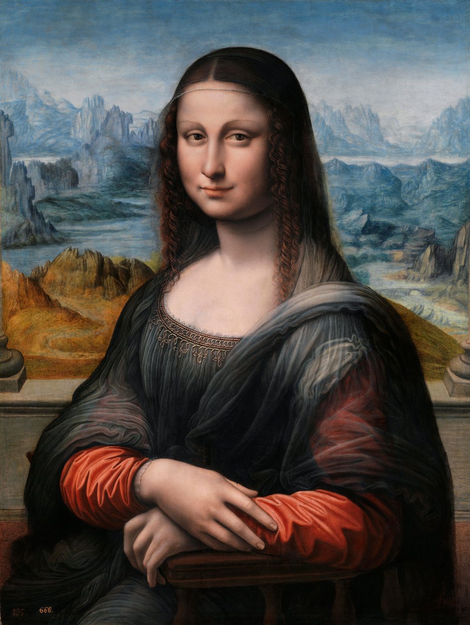 Mona Lisa La Gioconda, 1503-1516 av Leonardo da Vinci