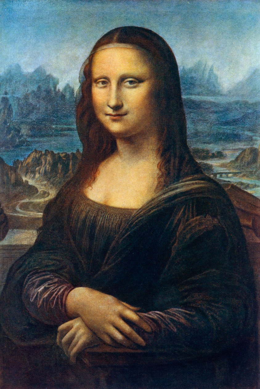 Mona Lisa, c1505, 1912. av Leonardo da Vinci