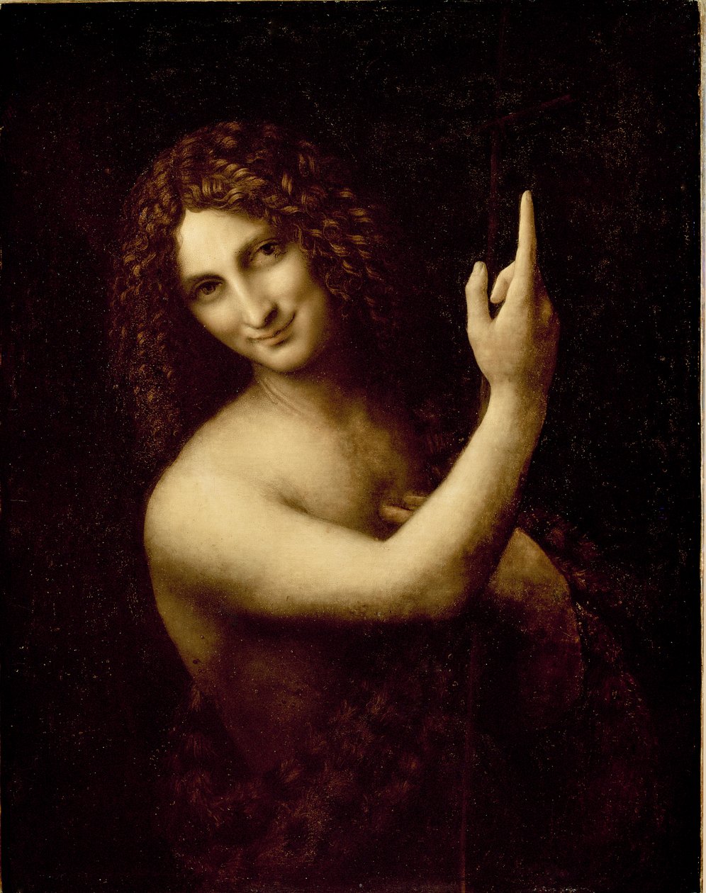 Johannes Döparen av Leonardo da Vinci