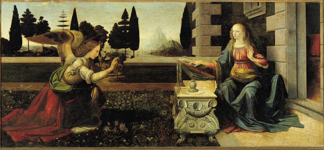 Bebådelsen av Leonardo da Vinci