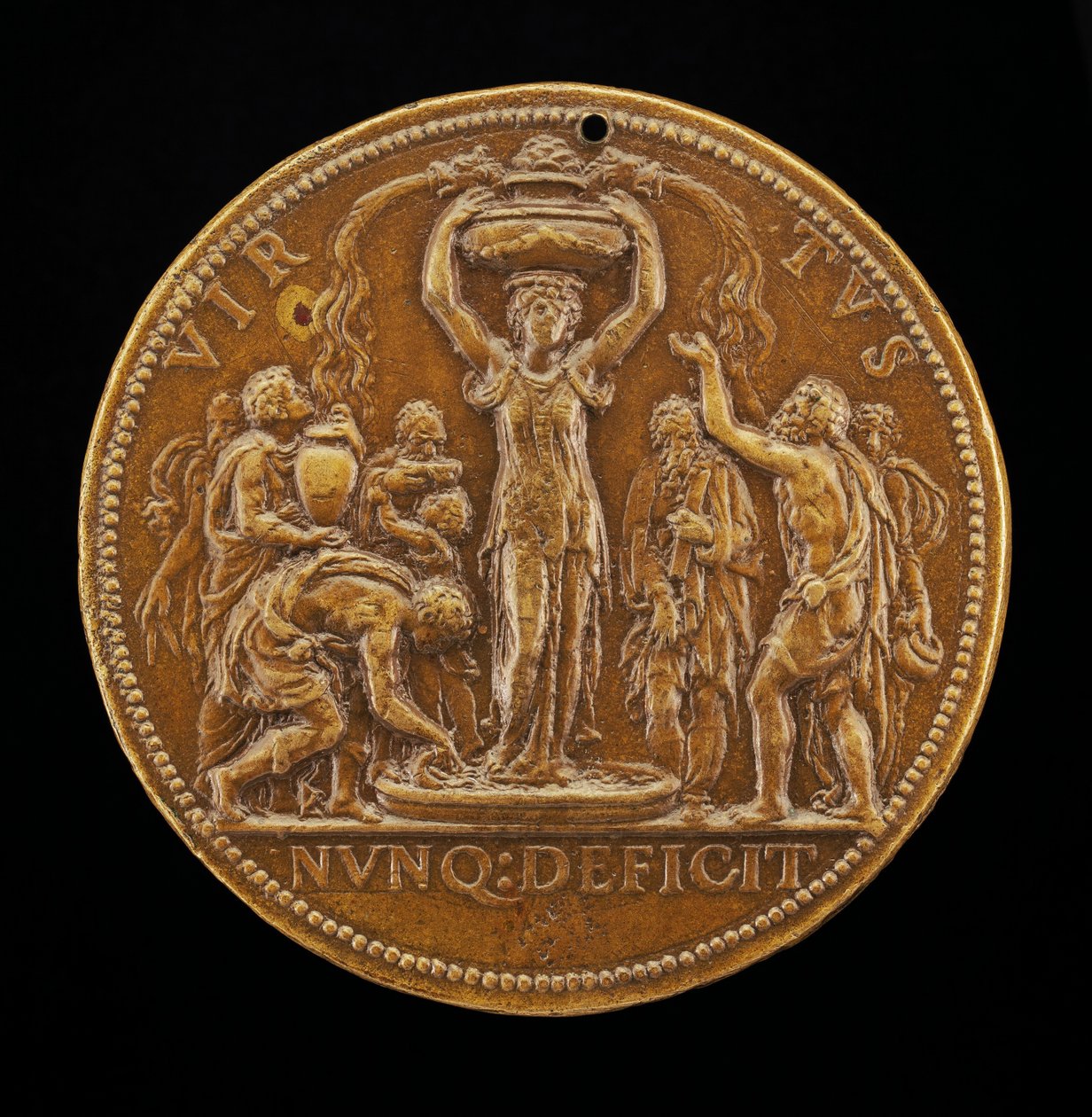 Vetenskapernas fontän [omvänd]. av Leone Leoni