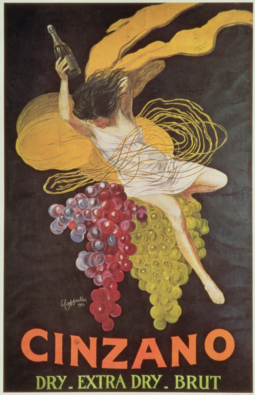 Affischreklam "Cinzano", 1920 av Leonetto Cappiello