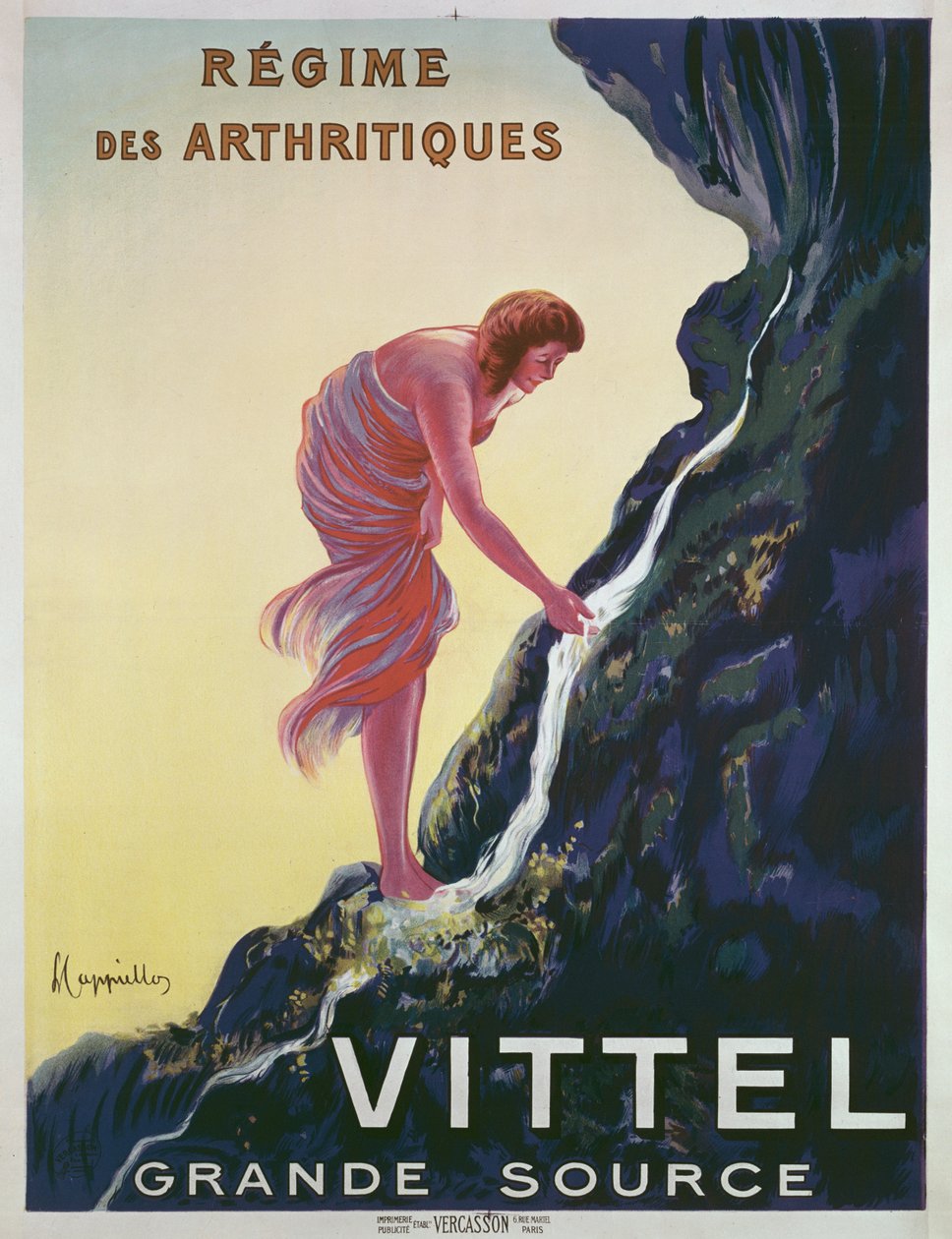 Annons för Vittel Grande Source, 1911 av Leonetto Cappiello