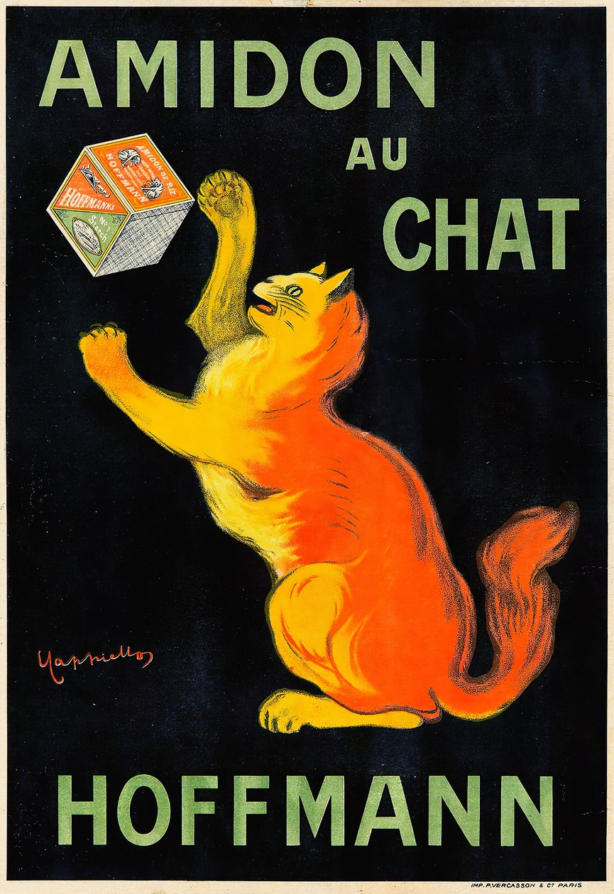 Kattstärkelse. av Leonetto Cappiello