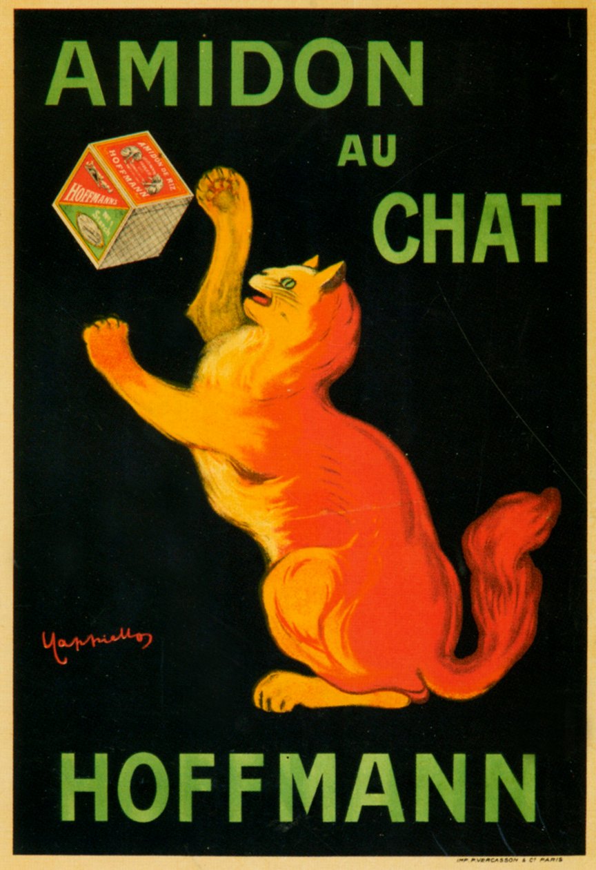 Hoffman kattstärkelse av Leonetto Cappiello