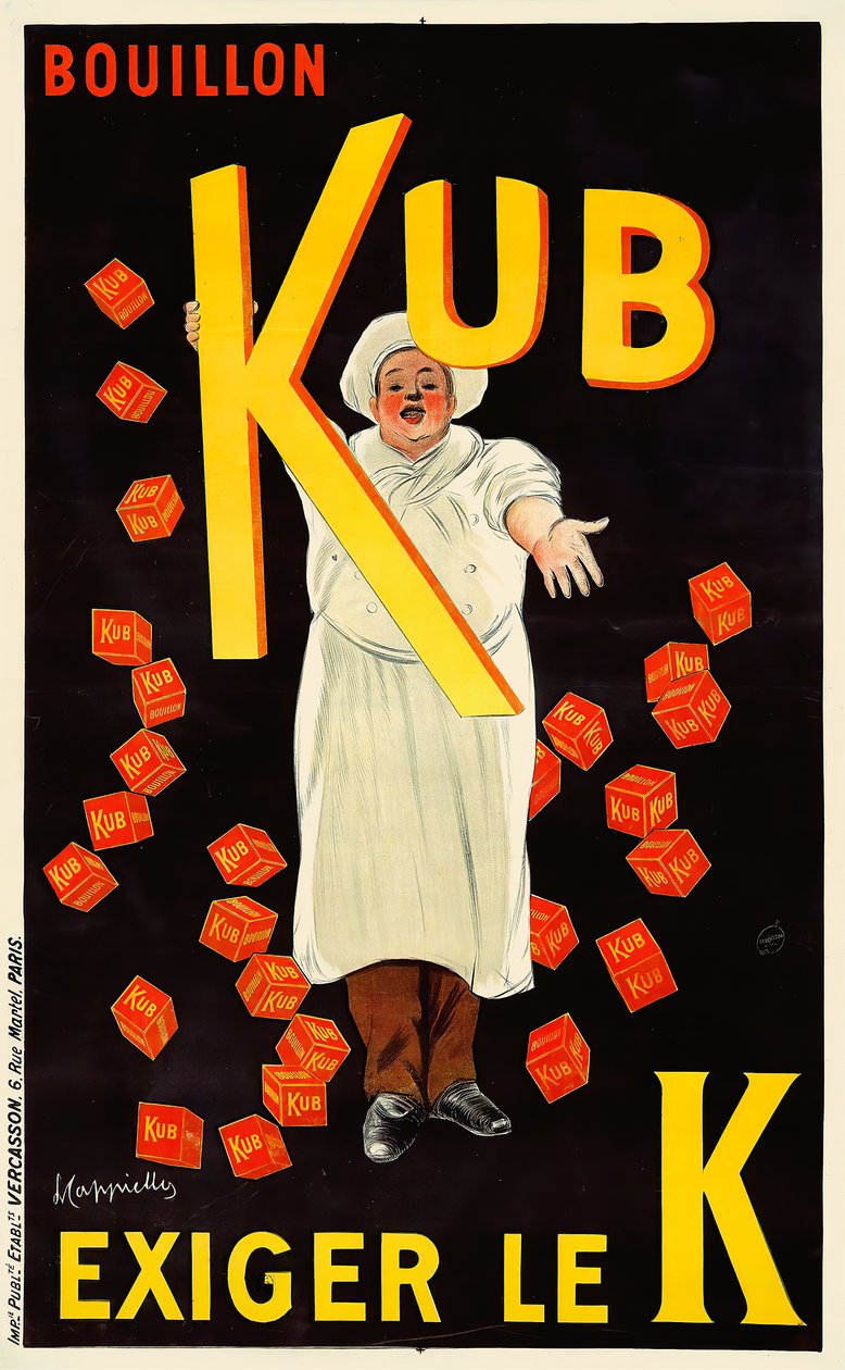 Varm buljong, ca. 1911. av Leonetto Cappiello