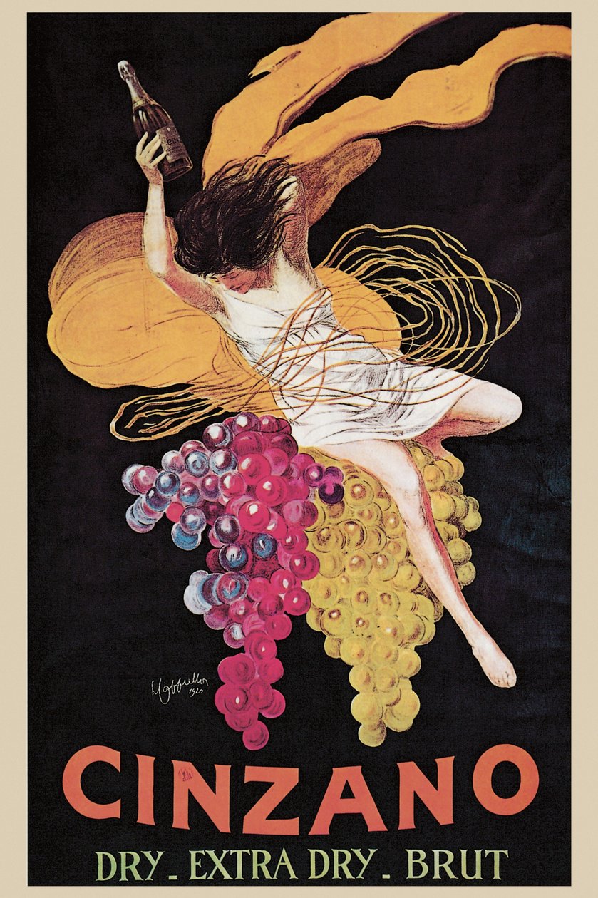 Cinzano, 1920. av Leonetto Cappiello