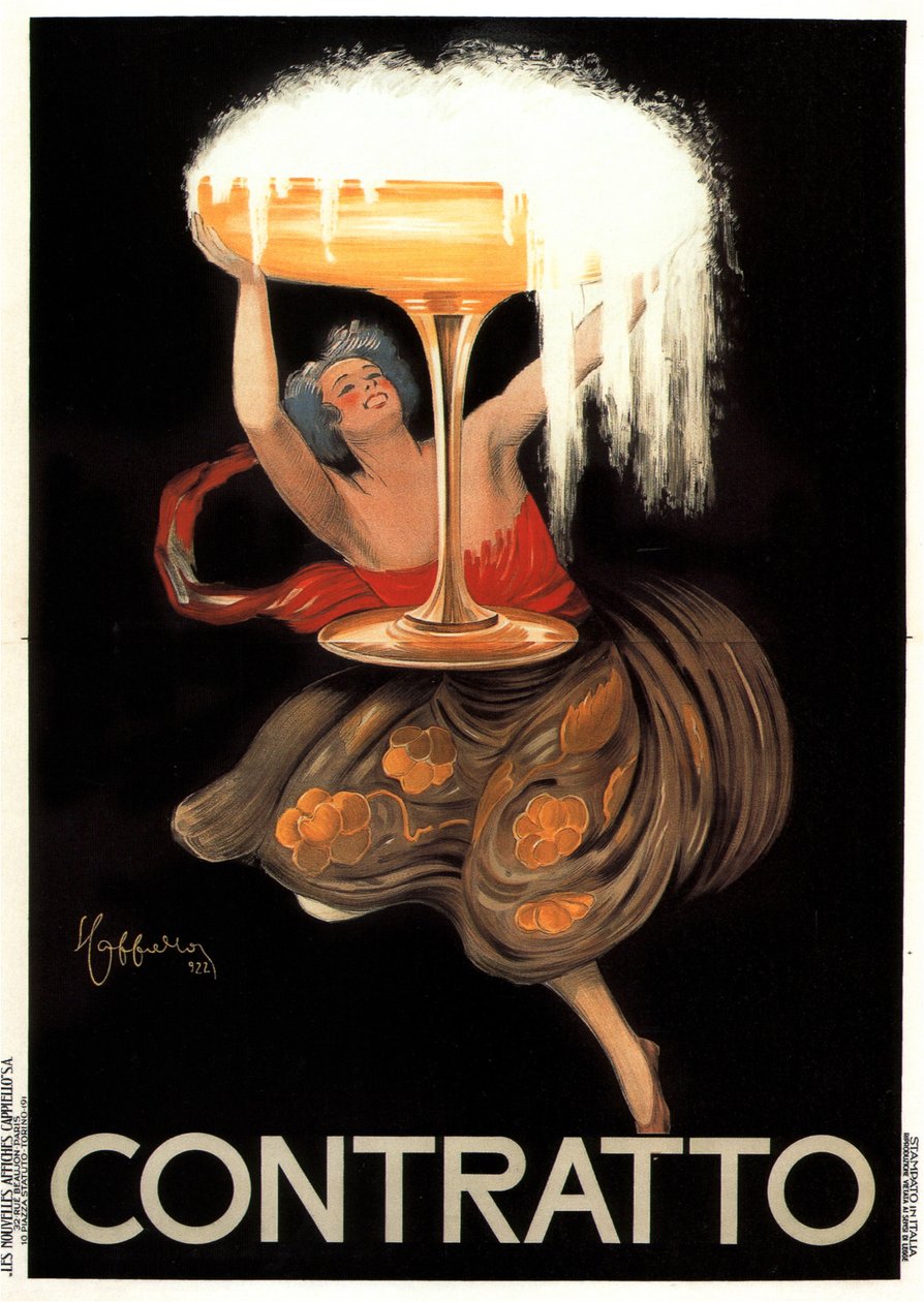 Kontrakt (affisch) av Leonetto Cappiello
