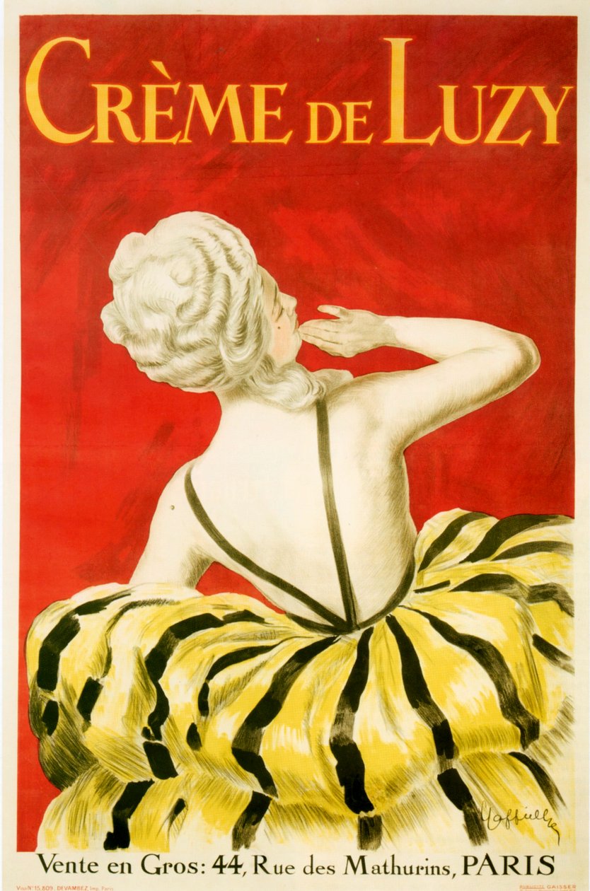 Creme de Luzy av Leonetto Cappiello