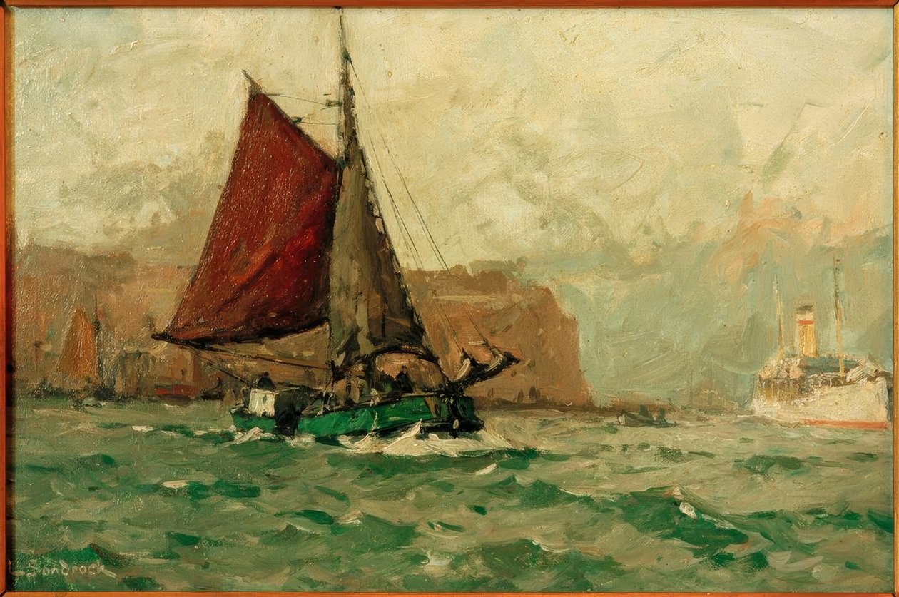 Under Helgoland av Leonhard Sandrock