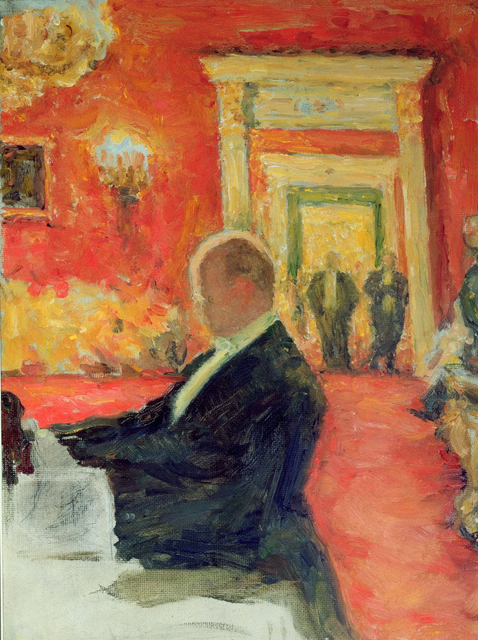 Porträtt av Sergei Prokofiev i arbete, 1937 av Leonid Osipovic Pasternak