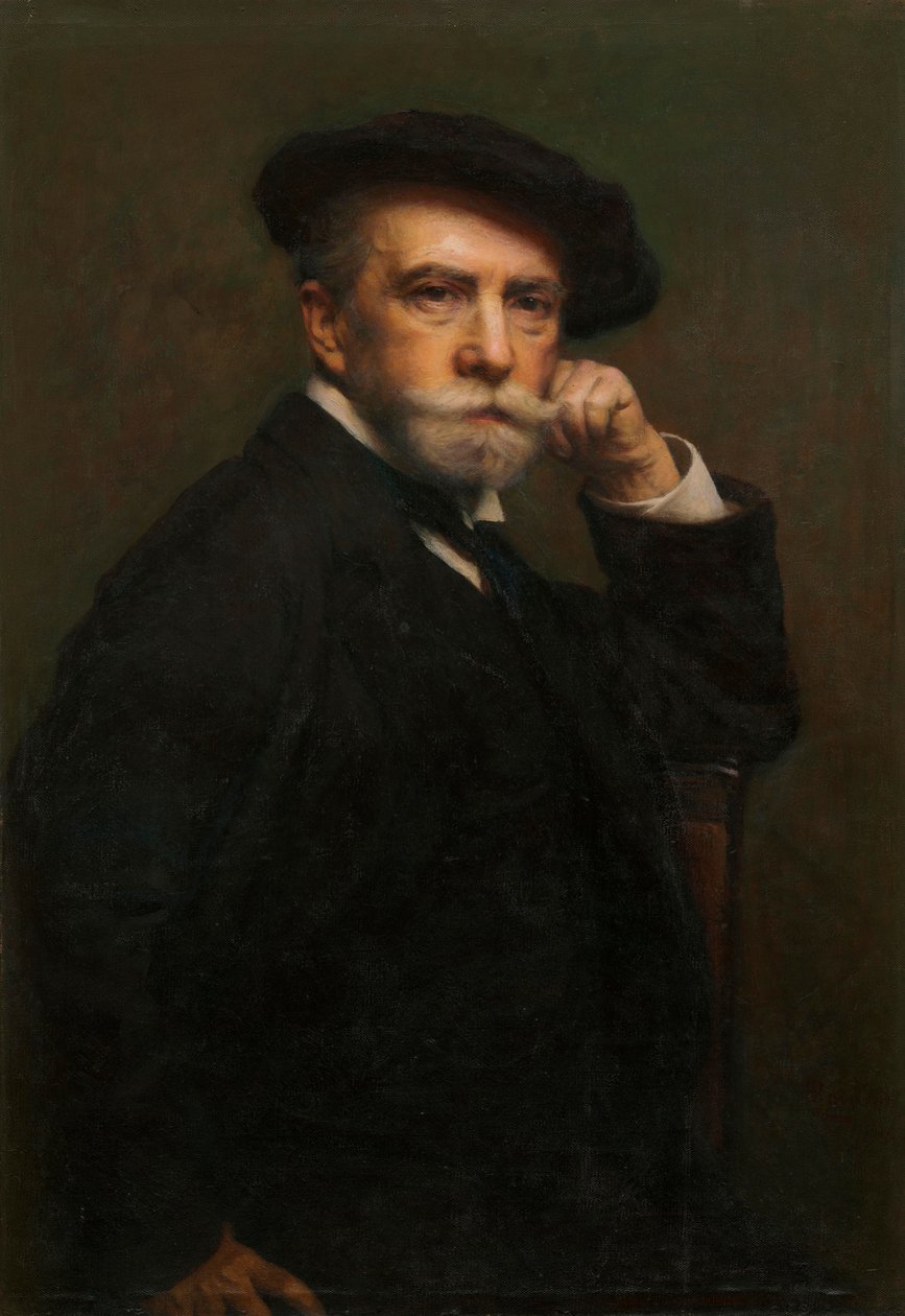 Självporträtt av Leopold Horovitz