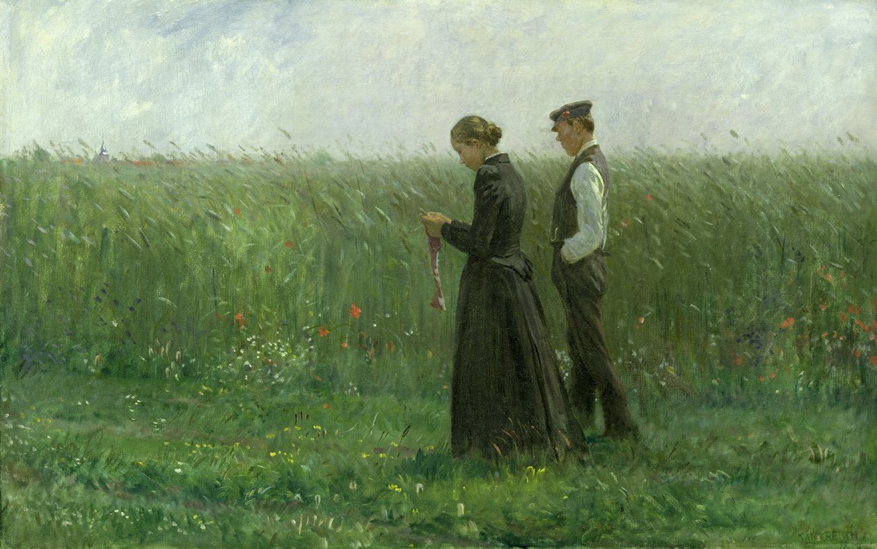 Söndag eftermiddag 1893 av Leopold Karl Walter von Kalckreuth