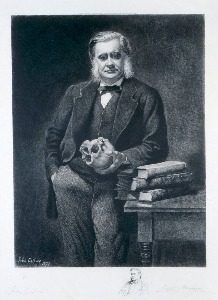 Thomas Henry Huxley, 1893 av Leopold Flameng