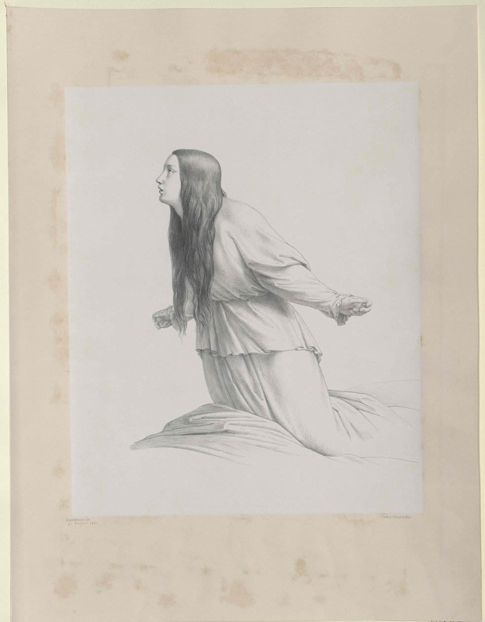 Maria von Moerl av Leopold Kupelwieser
