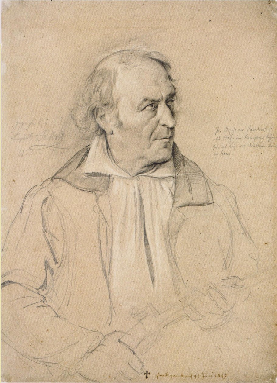 J C Reinhart av Leopold Pollak 1833 av Leopold Pollak