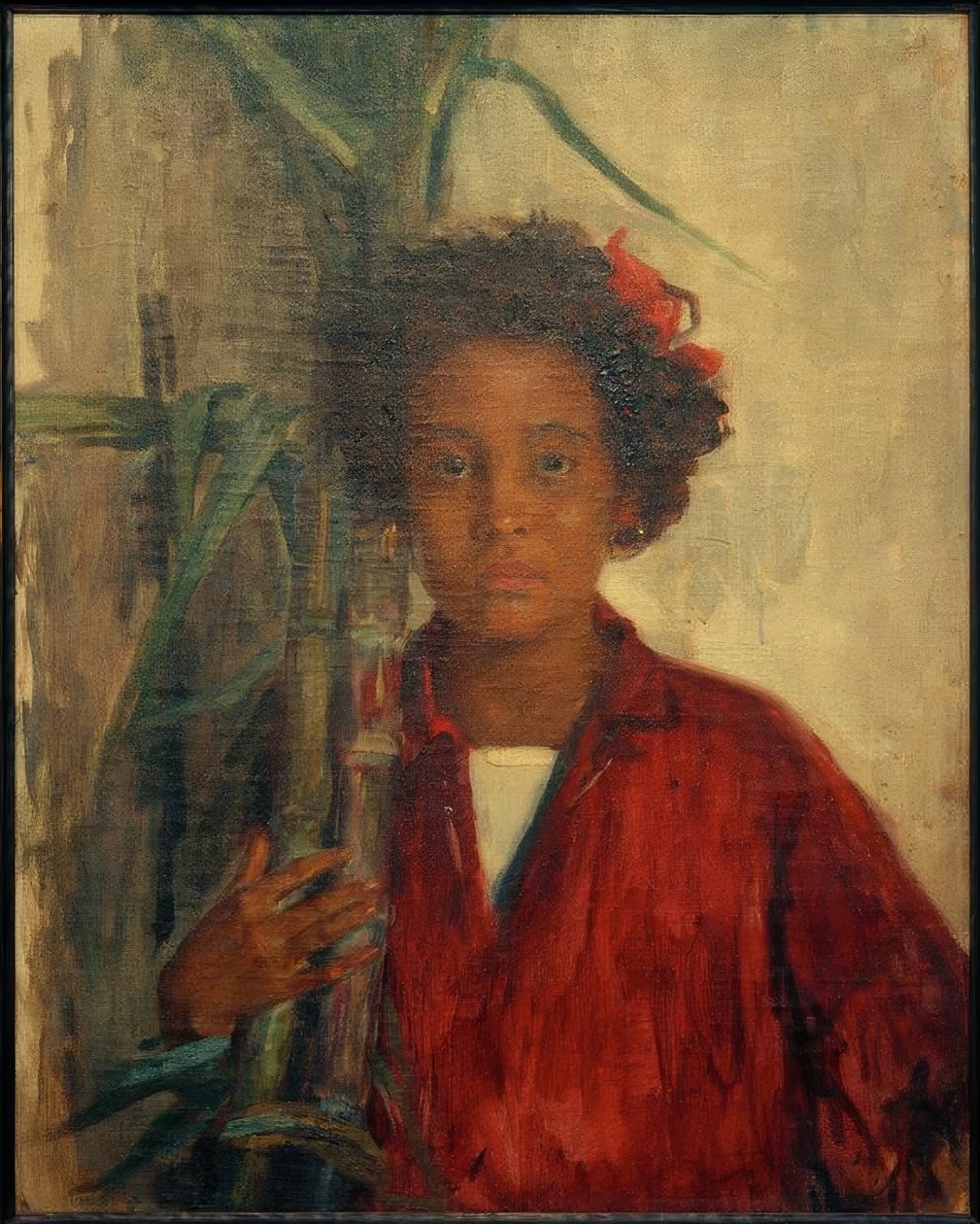 The Girl of the Reeds (Das Zuckerrohrmädchen) av Leopoldo Romañach
