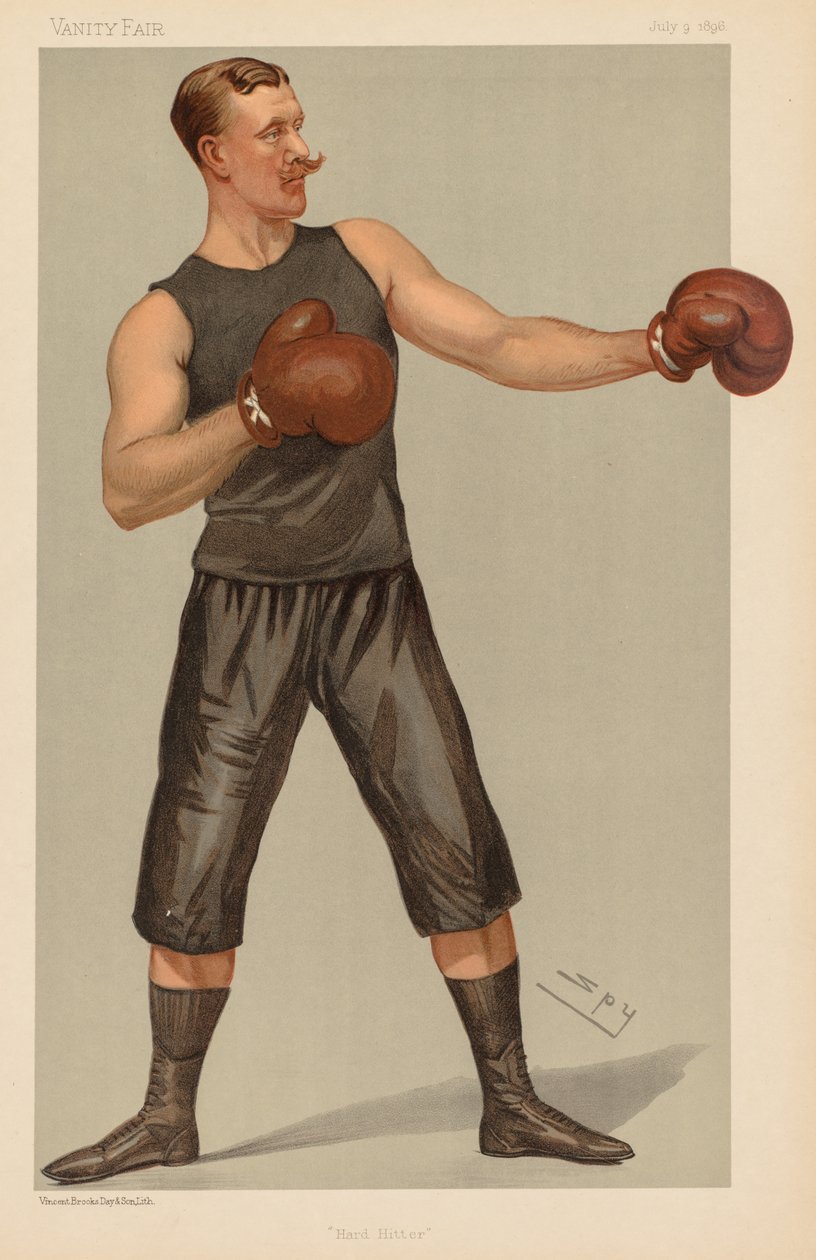 Vanity Fair: "Hard Hitter" av Leslie Matthew (Spy) Ward