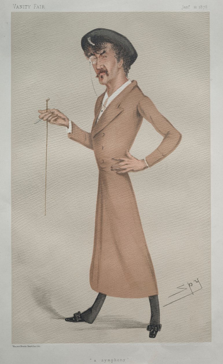 A Symphony Whistler, 1878. av Leslie Matthew