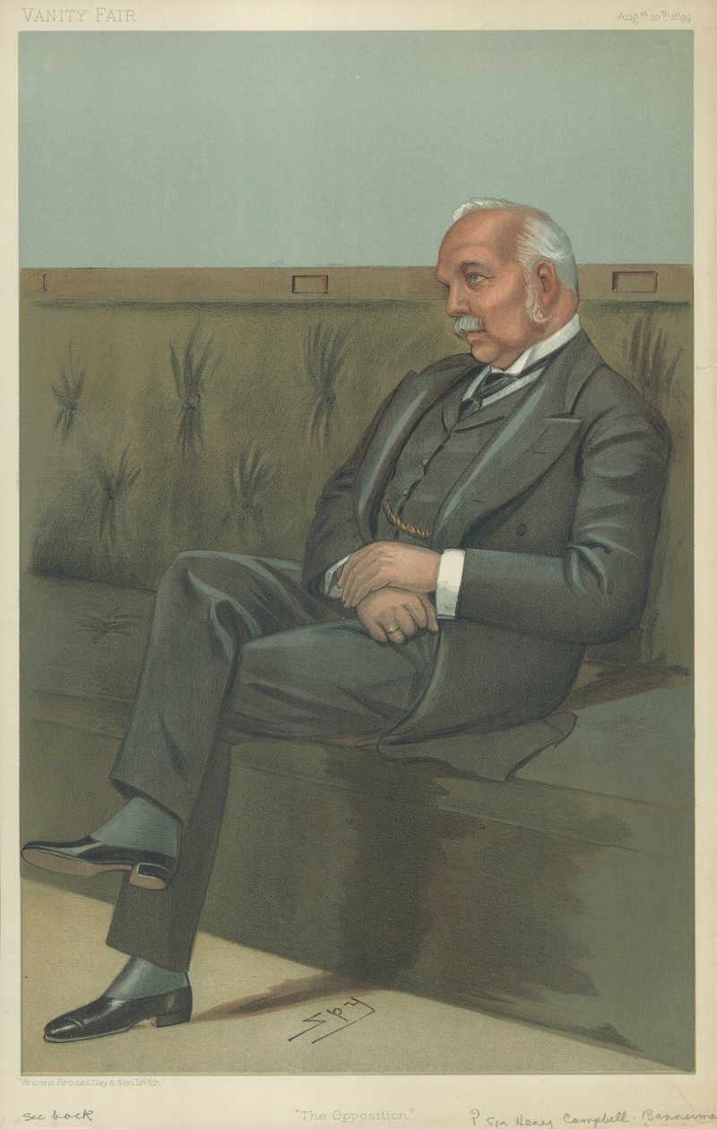 The Right Hon Sir Henry Campbell-Bannerman av Leslie Matthew Ward