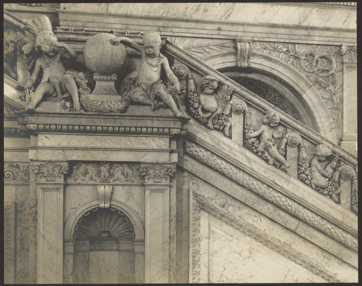 [Arkitekturdetalj, Library of Congress] av Levin C. Hardy