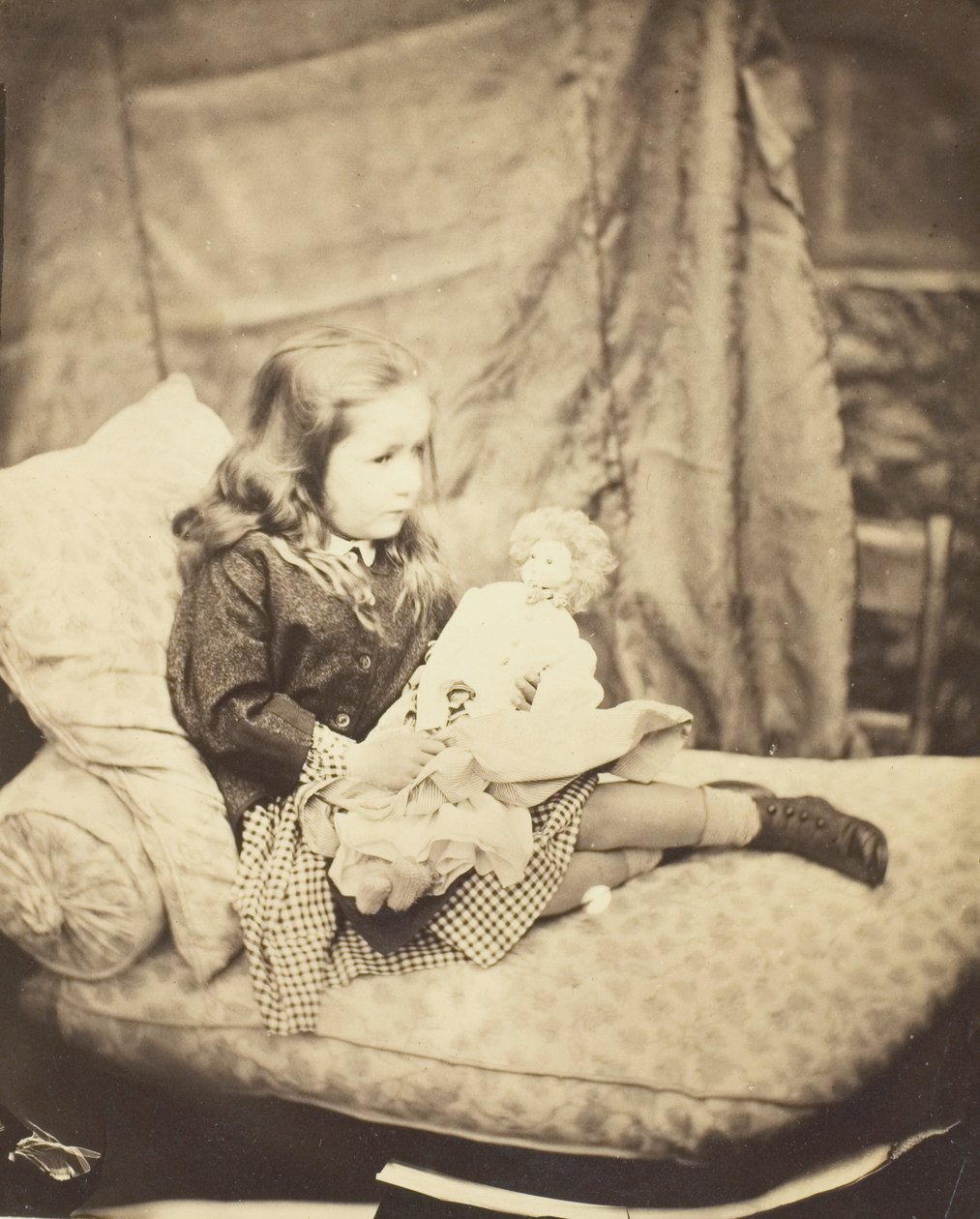 Margaret Frances Langton Clarke, september 1864. av Lewis Carroll
