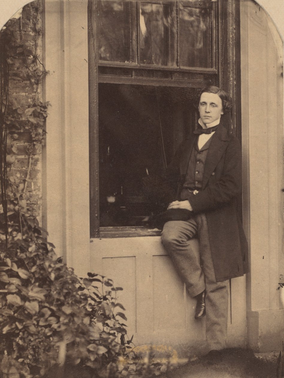 Självporträtt, 1857. av Lewis Carroll