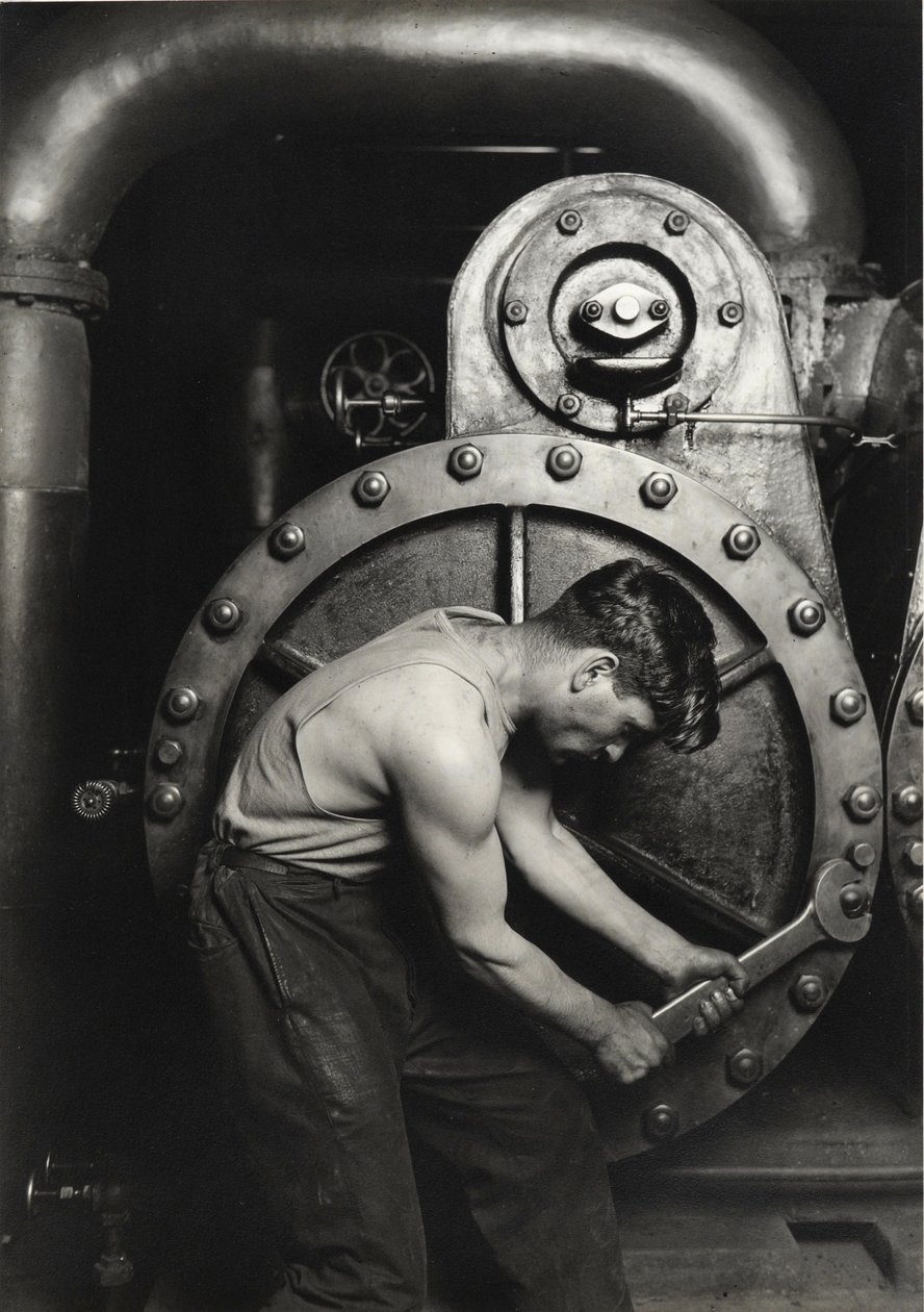 Power House mekaniker av Lewis Wickes Hine