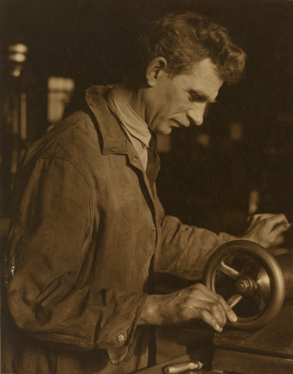 [Maskinist] av Lewis W. Hine