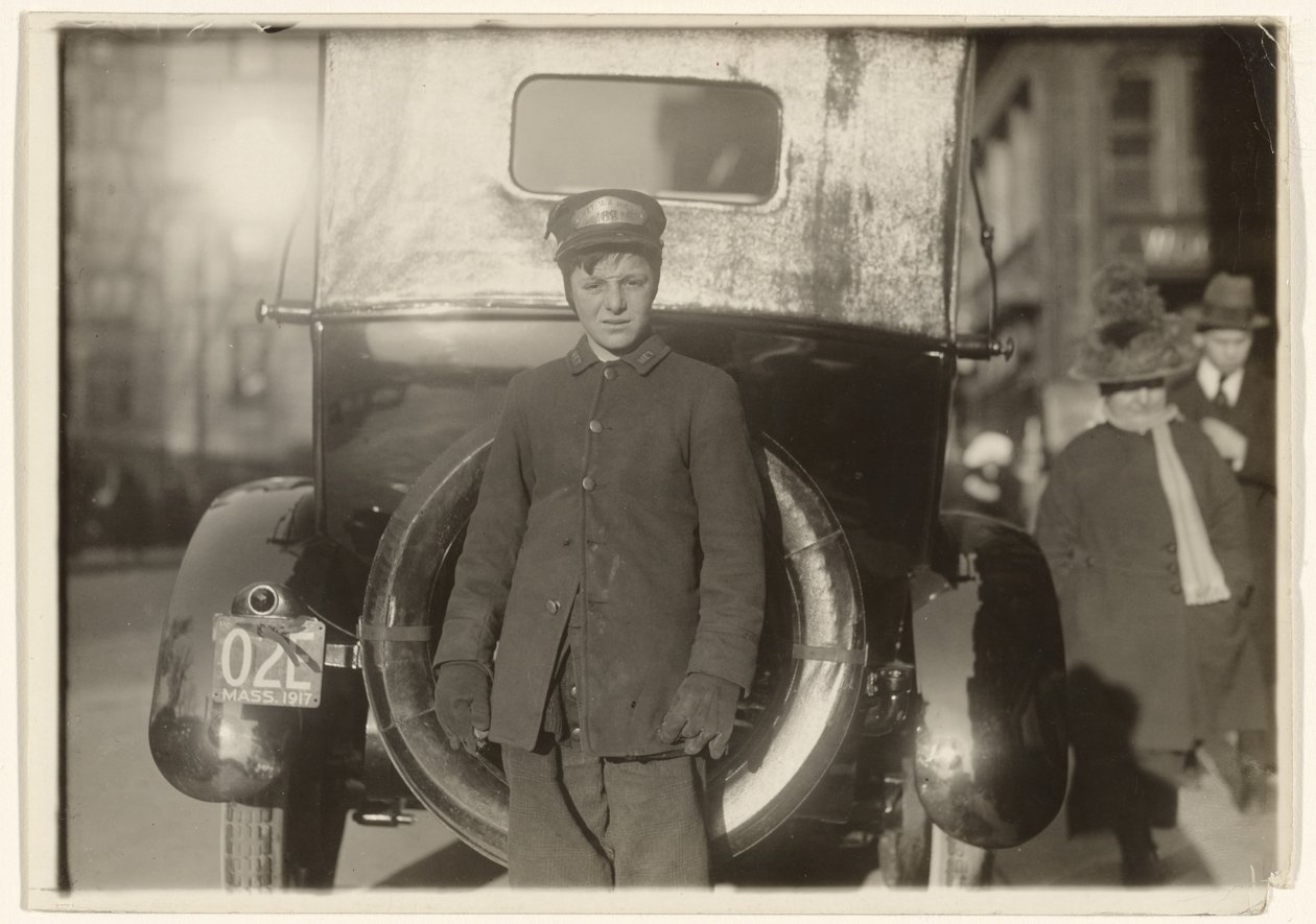 [Western Union Messenger, Massachusetts (Boston)] av Lewis W. Hine
