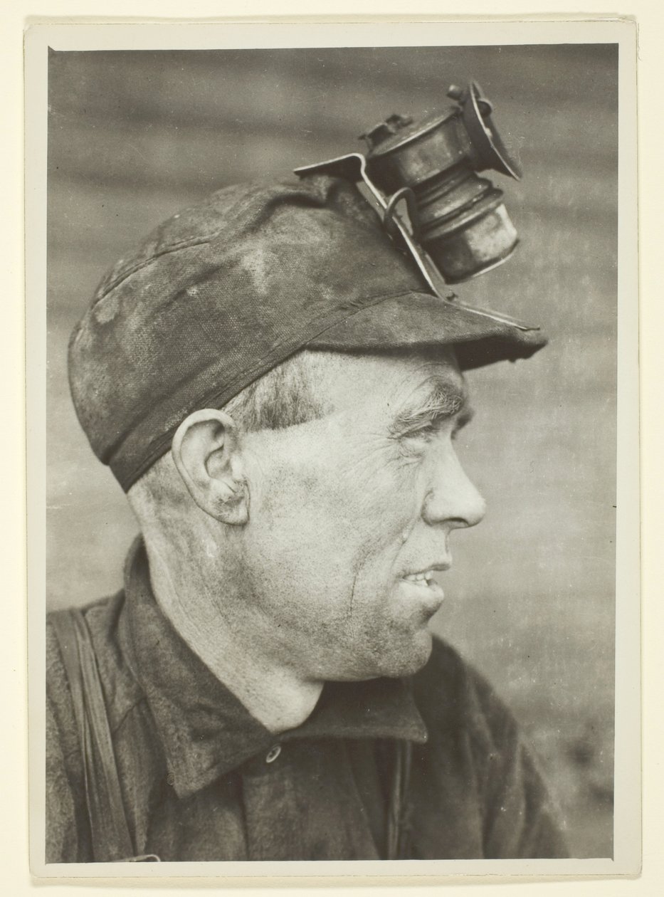En engelsk gruvarbetare, Pennsylvania av Lewis Wickes Hine